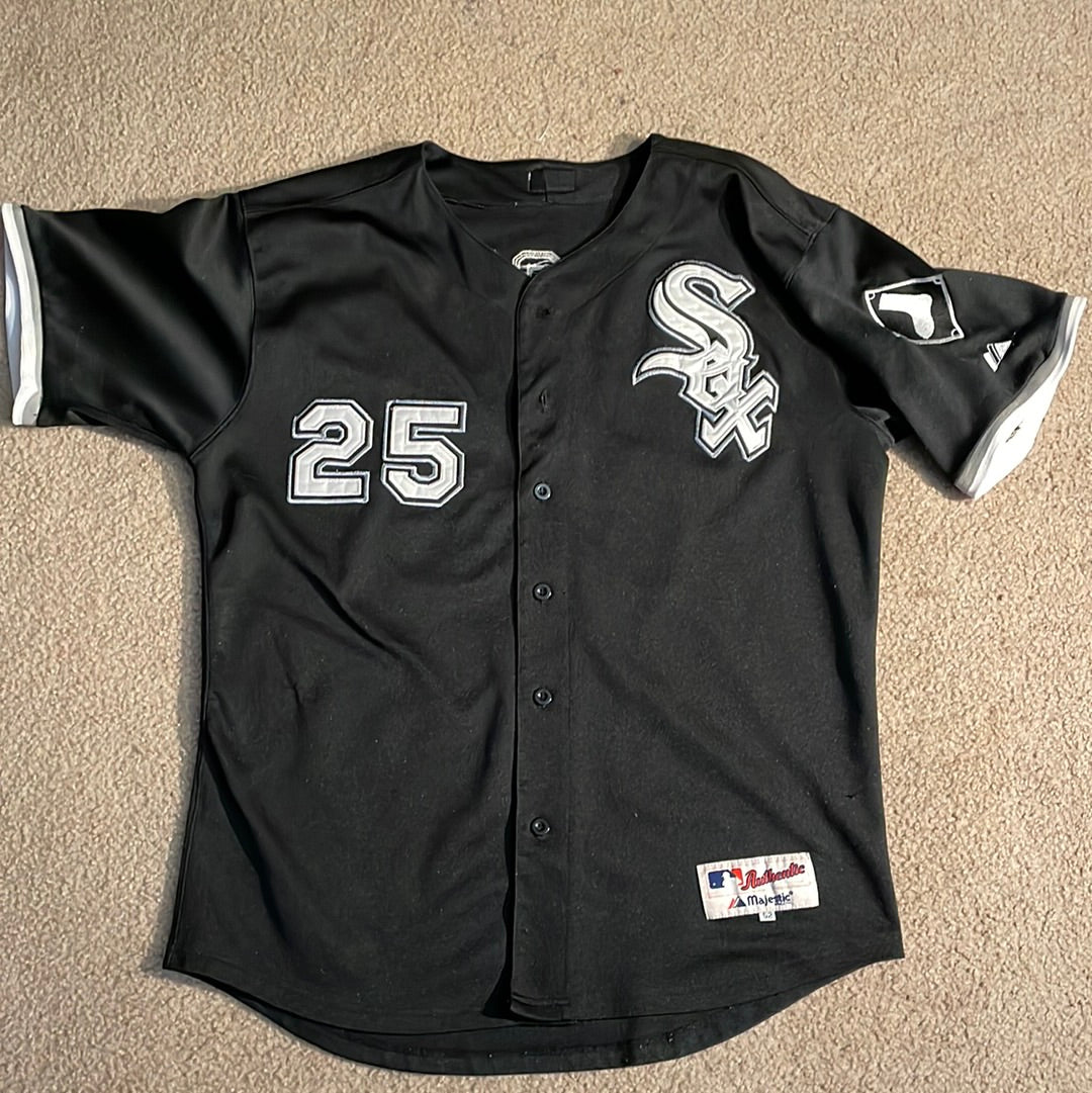 Vintage Chicago White Sox Jim Thome #25 Size 52