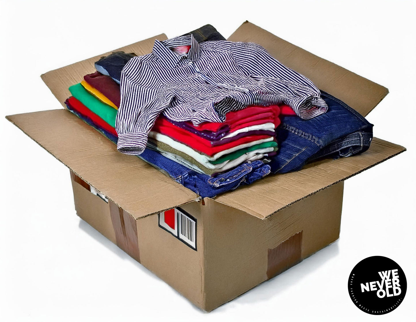 Men’s Clothing Bundle 50 pcs | Mix Sizes S-2X | Wholesale, Resale, Consignment